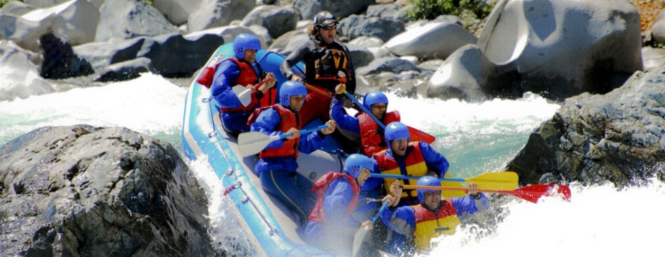 Rafting in Rishikesh near Rajaji National Park